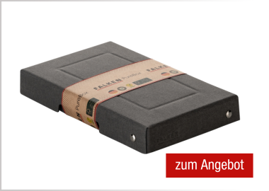 Falken Aufbewahrungsbox PureBox Black 24 x 10 x 32 cm (B x H x T)