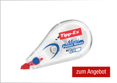 Tipp-Ex® Korrekturroller Mini Pocket Mouse®