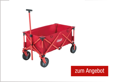 Coleman Bollerwagen Camping Wagon