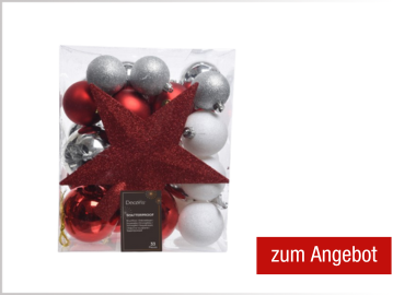 DECORIS Christbaumschmuck