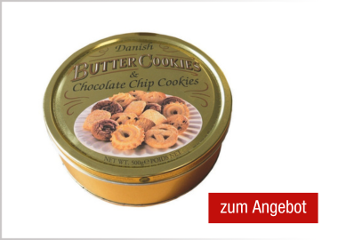 Royal Dansk Gebäckmischung Dänische Butter-Cookies