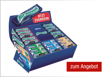 WRIGLEY'S EXTRA® Kaugummi TOPSELLERBOX