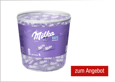 Milka Schokolade NAPS 207 x 4,6 g/Pack.