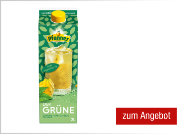 Pfanner Eistee Der Grüne Zitrone-Kaktusfeige