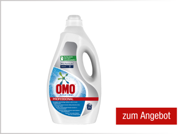 OMO Waschmittel Professional Active Clean flüssig