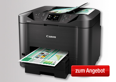 Canon Multifunktionsgerät MAXIFY MB5450 4:1 mit Farbdruck