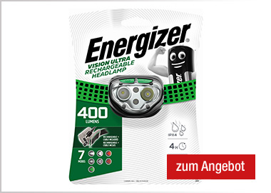 Energizer® Stirnlampe Vision Ultra HD