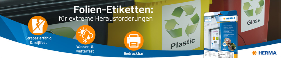 Herma Folienetiketten