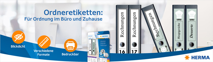 Herma Ordneretiketten