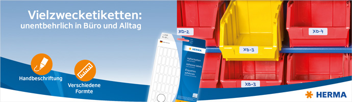 Herma Vielzwecketiketten