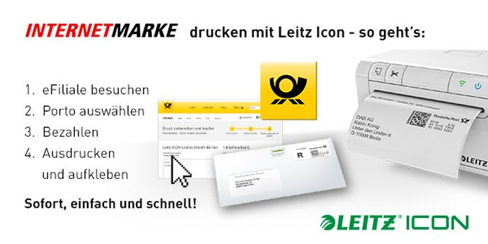Leitz Icon Internetmarke